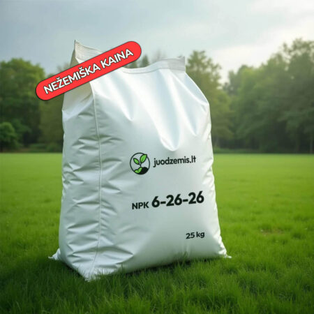 Rudeninės trąšos vejai NPK 6-26-26 - (25 kg)