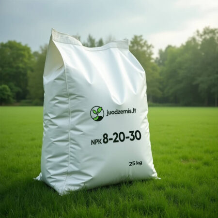 Rudeninės trąšos vejai NPK 8-20-30 - 25 kg.